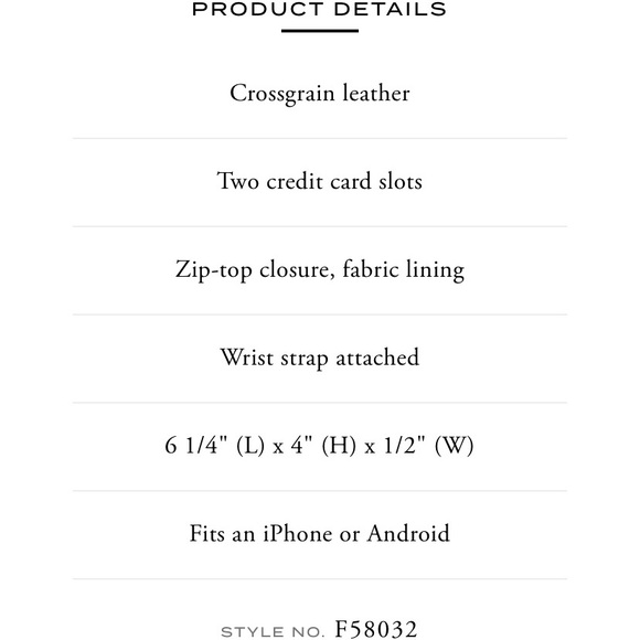 NWT Coach corner zip wristlet - Picture 2 of 6